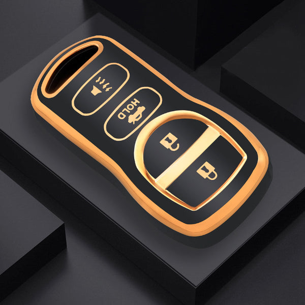 Case for Nissan Armada, Frontier, Murano, Pathfinder, Quest, Titan, Xterra (4 Buttons)