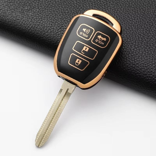 Case for Toyota Prius, Corolla, Yaris, Avensis, Camry y RAV4 (4 buttons) (2012, 2013, 2014, 2015, 2016, 2017, 2018)