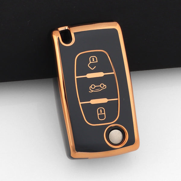 Case for Peugeot 107, 207, 307, 308, 407, 607, 3008, 5008 (3 Buttons)